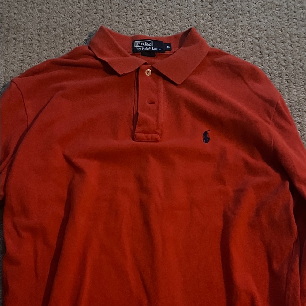 Polo by Ralph Lauren Men's Vibrant orange Polo Shirt
